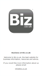 Mobile Screenshot of biz.co.uk