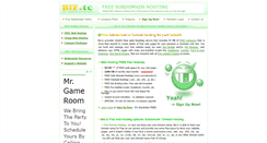 Desktop Screenshot of biz.tc